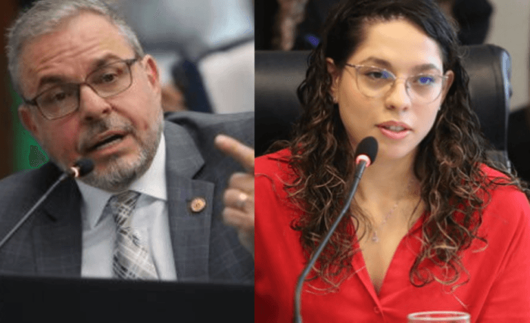 Tensão entre Ana Júlia e Ricardo Arruda aumenta na Assembleia Legislativa do Paraná